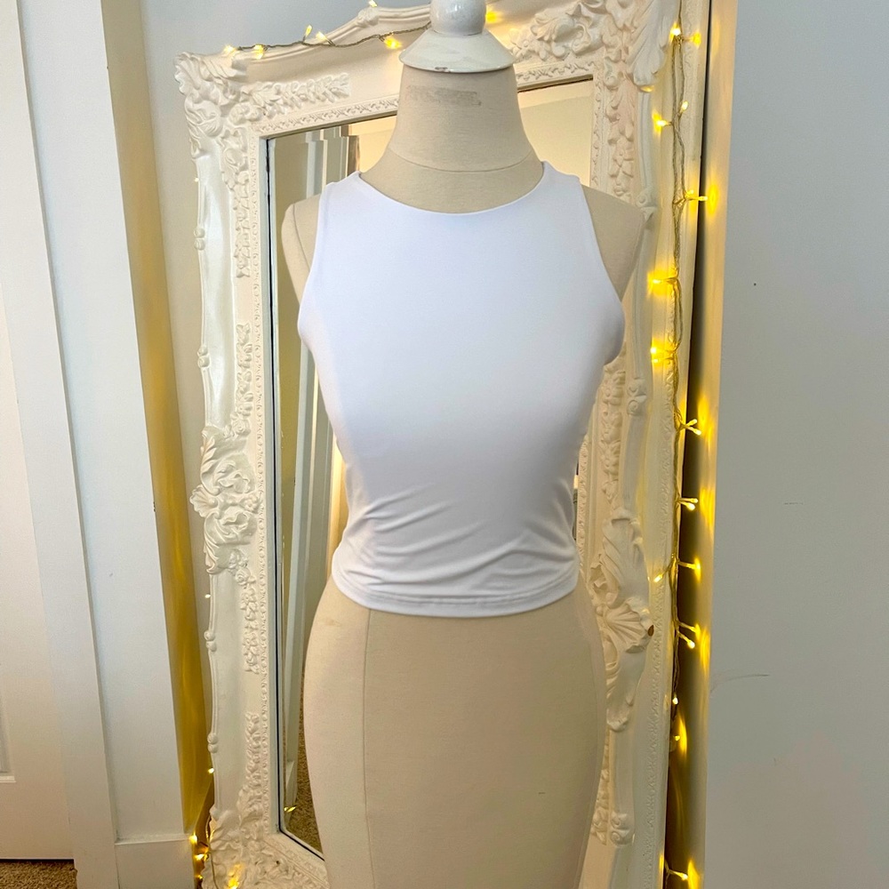 Plain white tank!
